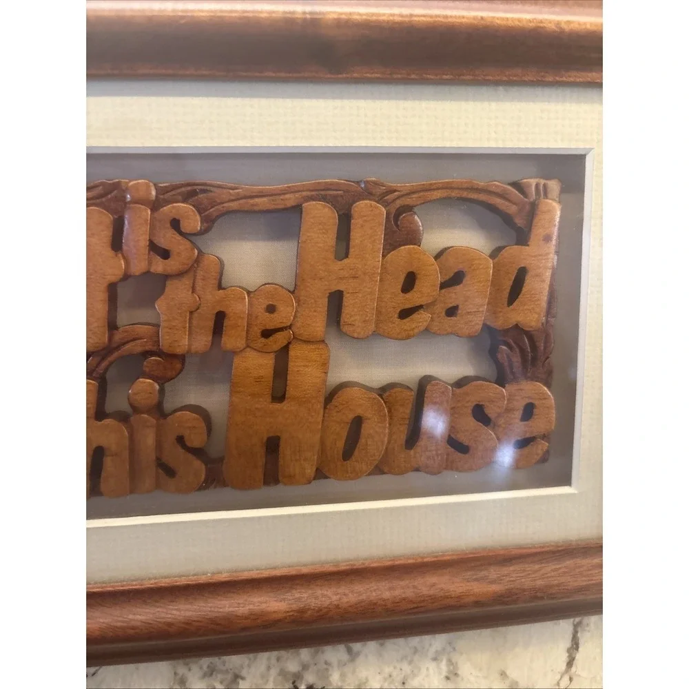Beautiful Mahogany Hand Carved 